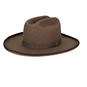 San Diego Hat Co Black Label Wool Felt Cattleman's Crease Fedora size L/XL - NWT